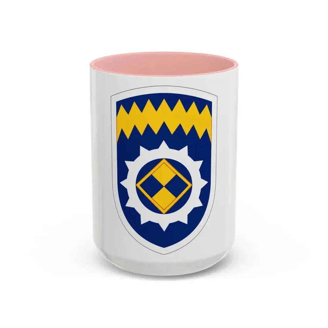 Alaska Support Command (U.S. Army) Accent Coffee Mug 15oz Pink - Go Mug Yourself
