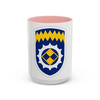 Alaska Support Command (U.S. Army) Accent Coffee Mug 15oz Pink - Go Mug Yourself