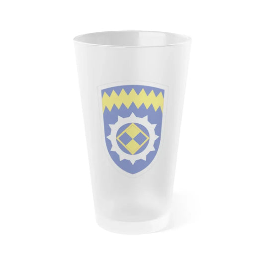 Alaska Support Command (U.S. Army) Frosted Pint Glass 16oz Default Title - Go Mug Yourself