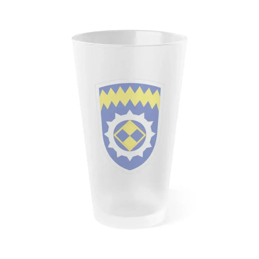 Alaska Support Command (U.S. Army) Frosted Pint Glass 16oz Default Title - Go Mug Yourself