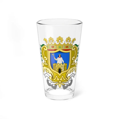 Alassio-Stemma Antico (Italy) (Coat of Arms) Pint Glass 16oz 16oz - Go Mug Yourself