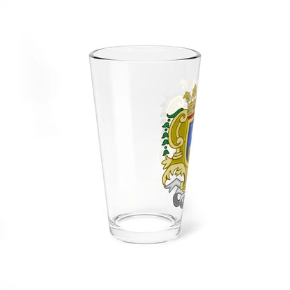 Alassio-Stemma Antico (Italy) (Coat of Arms) Pint Glass 16oz - Go Mug Yourself
