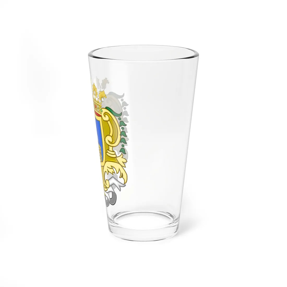 Alassio-Stemma Antico (Italy) (Coat of Arms) Pint Glass 16oz - Go Mug Yourself