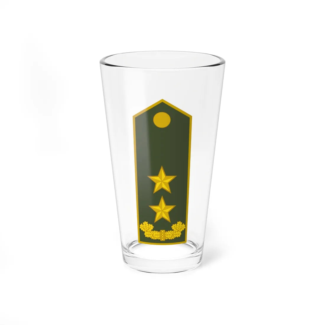 ALB Army OF 7 (Albania) (Military Rank) Pint Glass 16oz 16oz - Go Mug Yourself