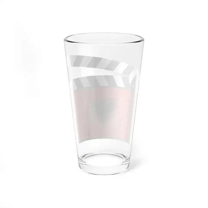 Albania film clapperboard (Albania) Pint Glass 16oz - Go Mug Yourself