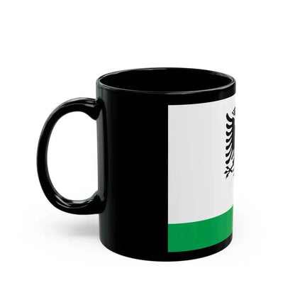 Albanian Coast Guard Ensign - Black Coffee Mug - Go Mug Yourself