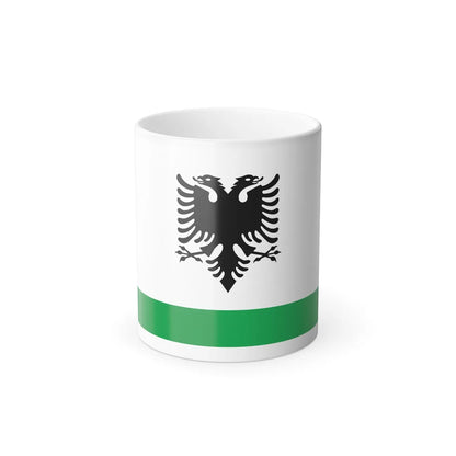 Albanian Coast Guard Ensign - Color Changing Mug 11oz 11oz - Go Mug Yourself