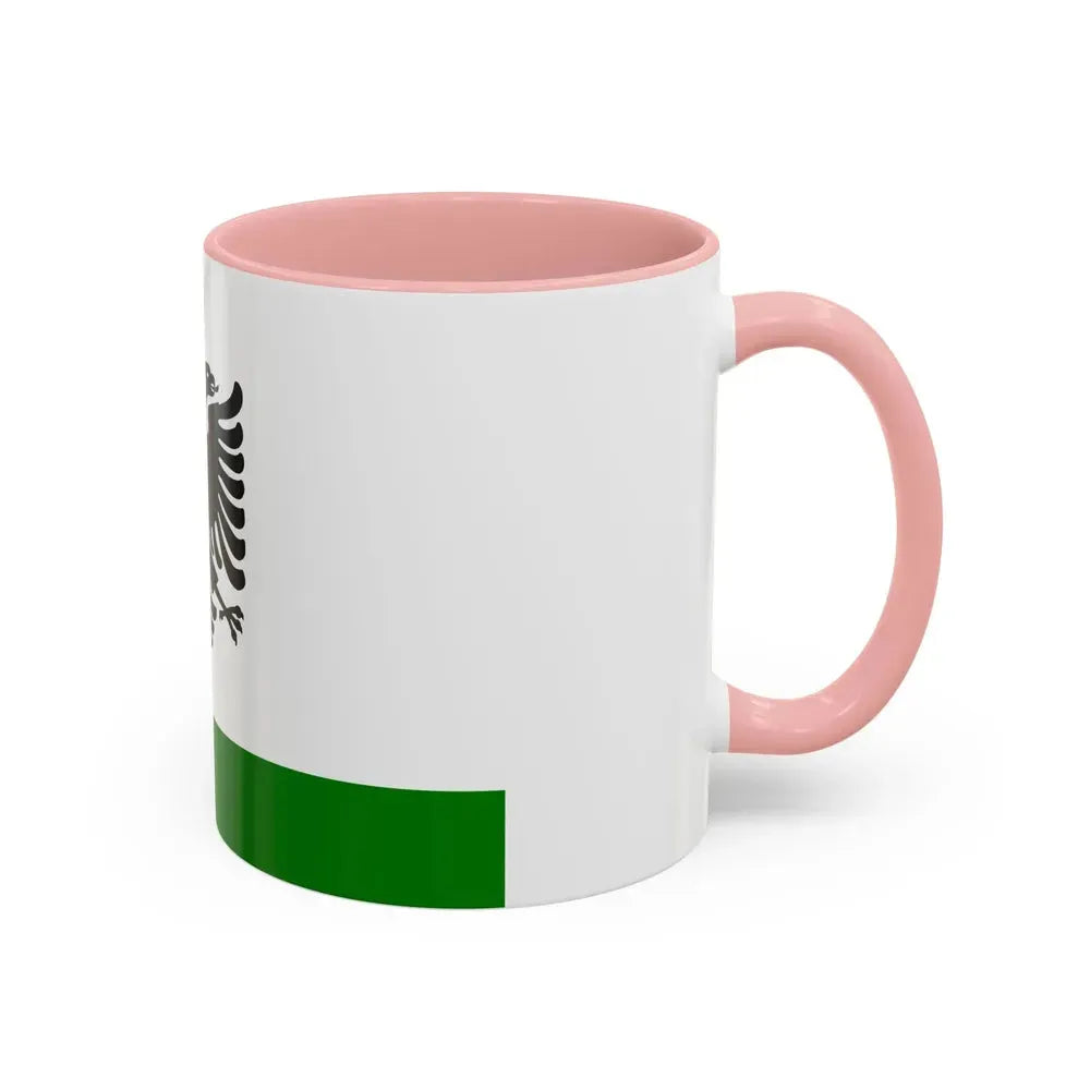 Albanian Coast Guard Ensign to 1958 to 1992 - Accent Coffee Mug - Go Mug Yourself