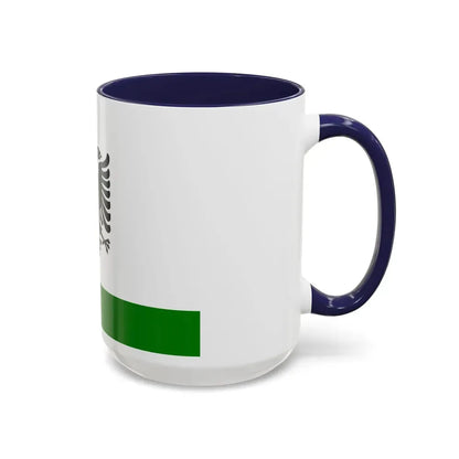 Albanian Coast Guard Ensign to 1958 to 1992 - Accent Coffee Mug - Go Mug Yourself