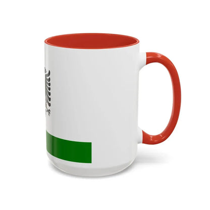 Albanian Coast Guard Ensign to 1958 to 1992 - Accent Coffee Mug - Go Mug Yourself