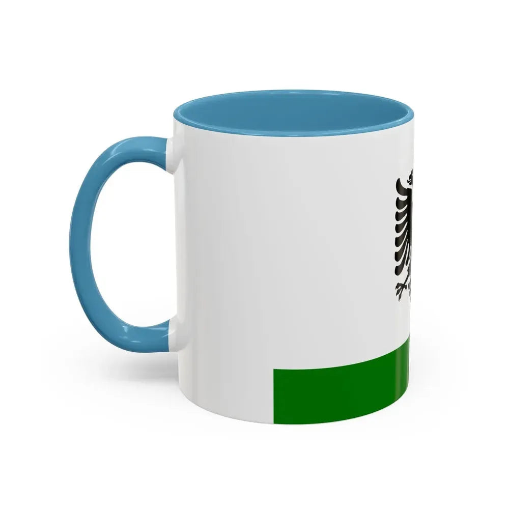 Albanian Coast Guard Ensign to 1958 to 1992 - Accent Coffee Mug - Go Mug Yourself