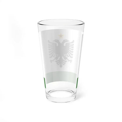 Albanian Coast Guard Ensign to 1958 to 1992 - Pint Glass 16oz - Go Mug Yourself
