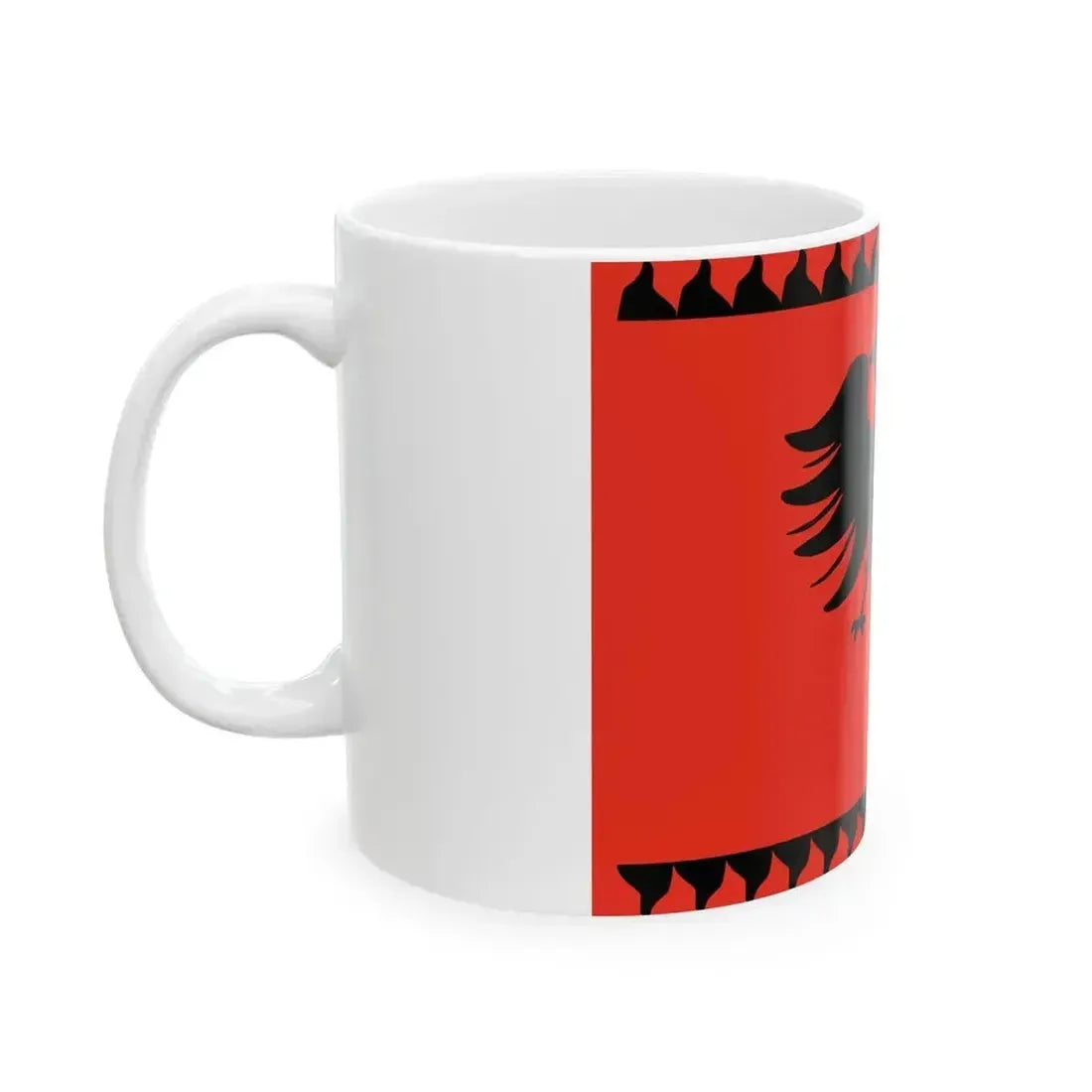 Albanian Legion (Albania) White Coffee Mug - Go Mug Yourself