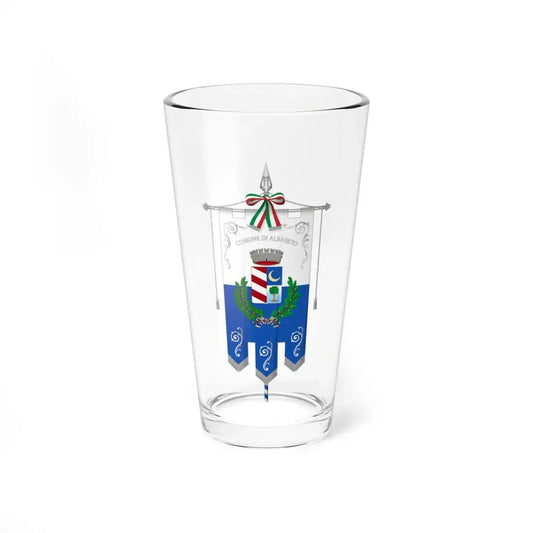 Albareto-Gonfalone (Italy) Pint Glass 16oz 16oz - Go Mug Yourself