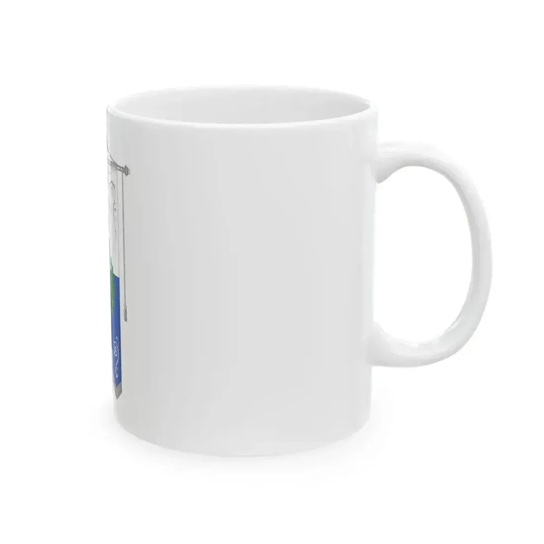 Albareto-Gonfalone (Italy) White Coffee Mug - Go Mug Yourself