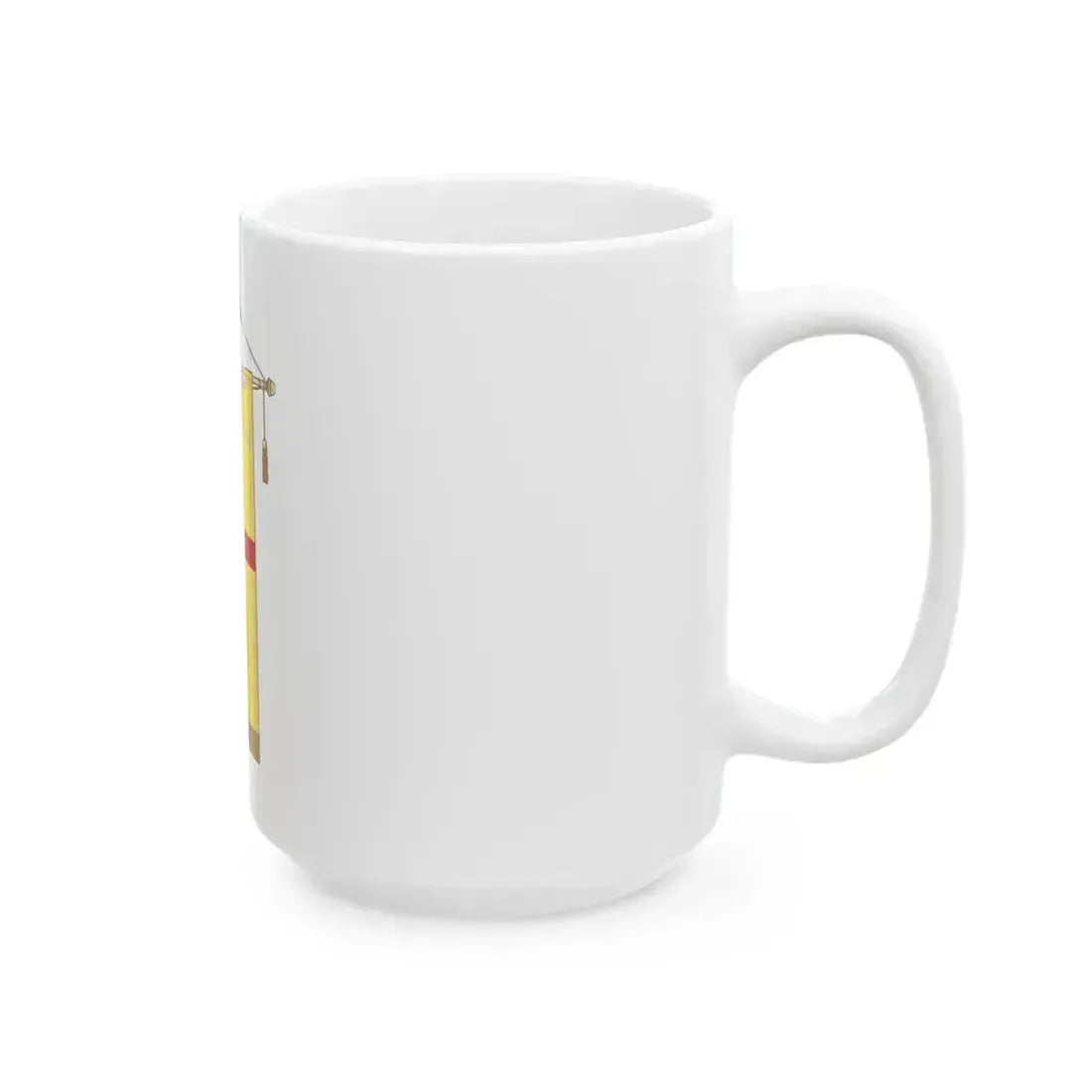 Albenga-Gonfalone (Italy) White Coffee Mug - Go Mug Yourself