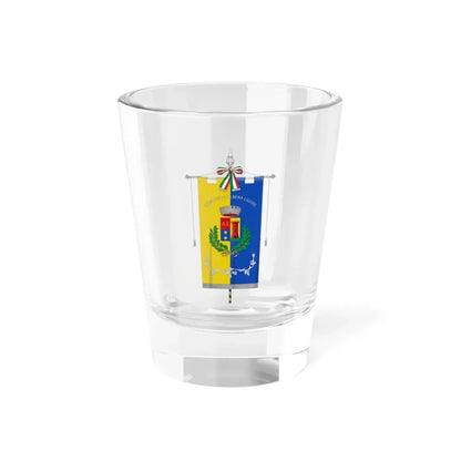 Albera Ligure-Gonfalone (Italy) Shot Glass 1.5oz 1.5oz - Go Mug Yourself