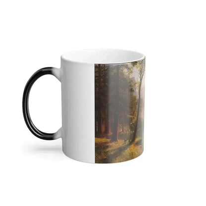Albert Bierstadt (1830-1902) Kern's River Valley, California - Oil on canvas - Color Changing Mug 11oz - Go Mug Yourself