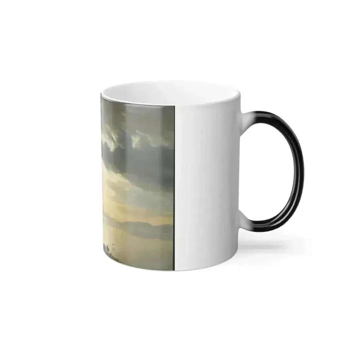 Albert Bierstadt (1830-1902) Lake Tahoe, California - Color Changing Mug 11oz - Go Mug Yourself
