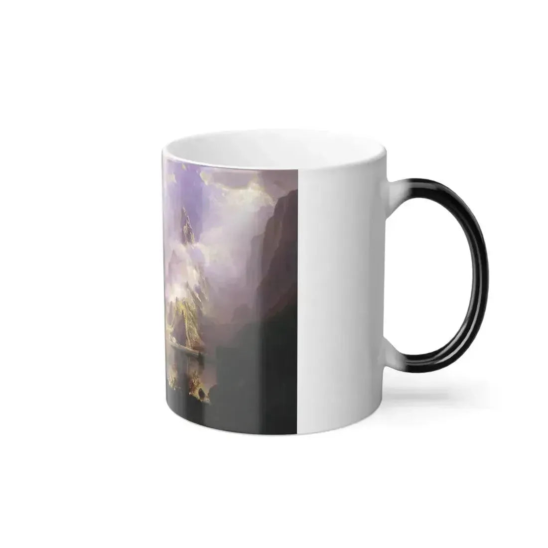 Albert Bierstadt (1830-1902) Rocky Mountain Landscape - Color Changing Mug 11oz - Go Mug Yourself