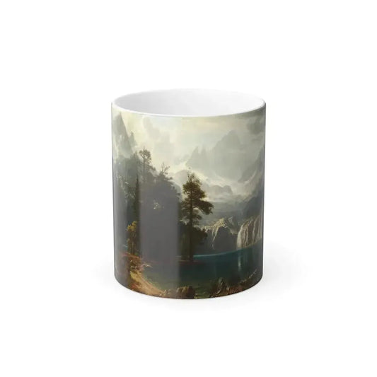 Albert Bierstadt (1830-1902) Sierra Nevada - c1872-1873 - Color Changing Mug 11oz 11oz - Go Mug Yourself