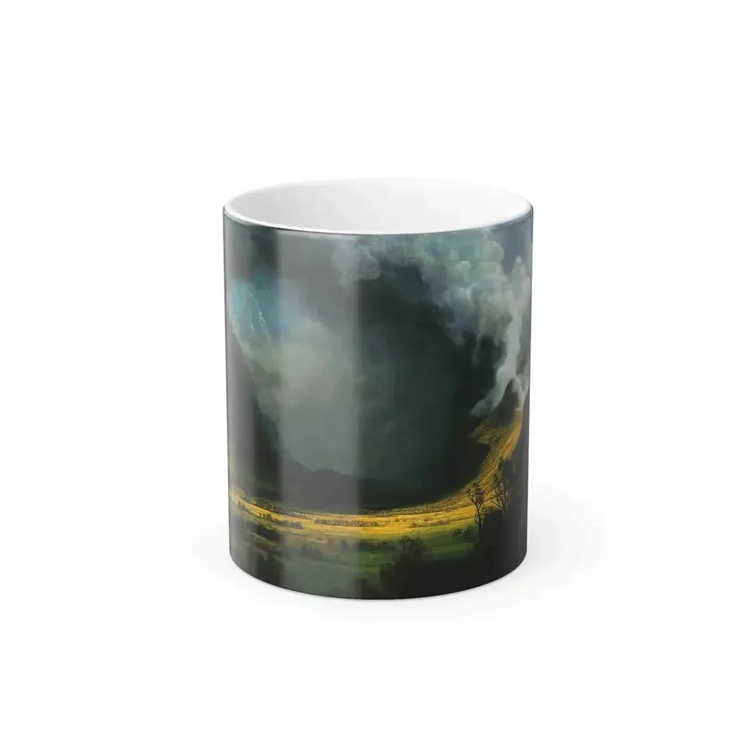 Albert Bierstadt (1830-1902) Storm in the Mountains - Color Changing Mug 11oz 11oz - Go Mug Yourself