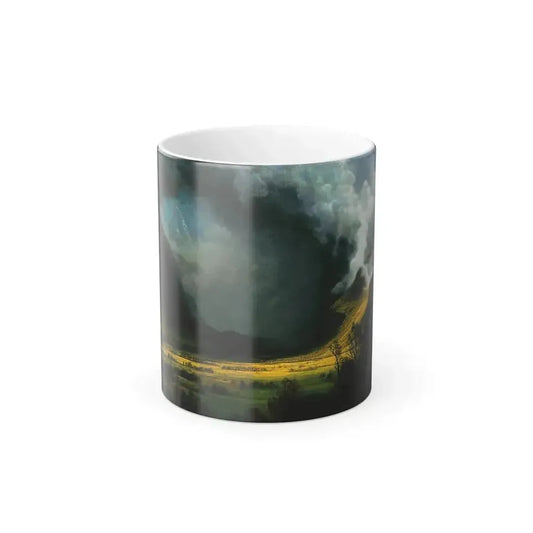 Albert Bierstadt (1830-1902) Storm in the Mountains - Color Changing Mug 11oz 11oz - Go Mug Yourself