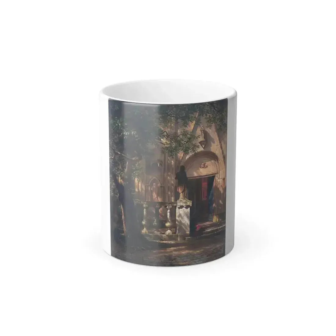 Albert Bierstadt (1830-1902) Sunlight and Shadow - Color Changing Mug 11oz 11oz - Go Mug Yourself