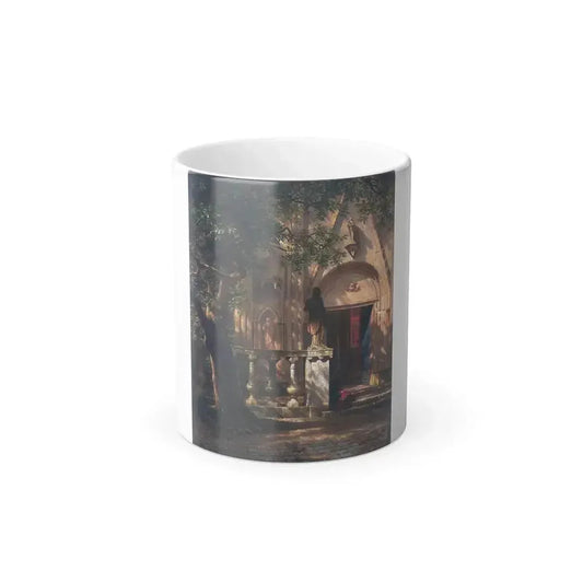 Albert Bierstadt (1830-1902) Sunlight and Shadow - Color Changing Mug 11oz 11oz - Go Mug Yourself