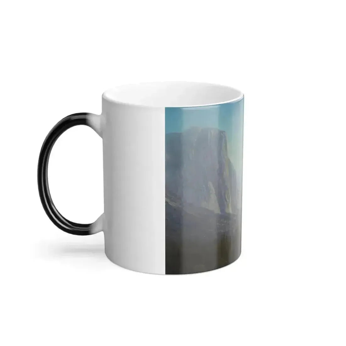 Albert Bierstadt (1830-1902) Yosemite - Oil on Canvas c1875 - Color Changing Mug 11oz - Go Mug Yourself