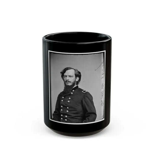 Albert C. Lee, Col 7th Kansas Cav 001 (U.S. Civil War) Black Coffee Mug 15oz - Go Mug Yourself