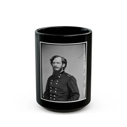 Albert C. Lee, Col 7th Kansas Cav 001 (U.S. Civil War) Black Coffee Mug 15oz - Go Mug Yourself