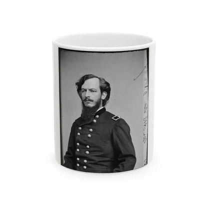 Albert C. Lee, Col 7th Kansas Cav 001 (U.S. Civil War) White Coffee Mug 11oz - Go Mug Yourself