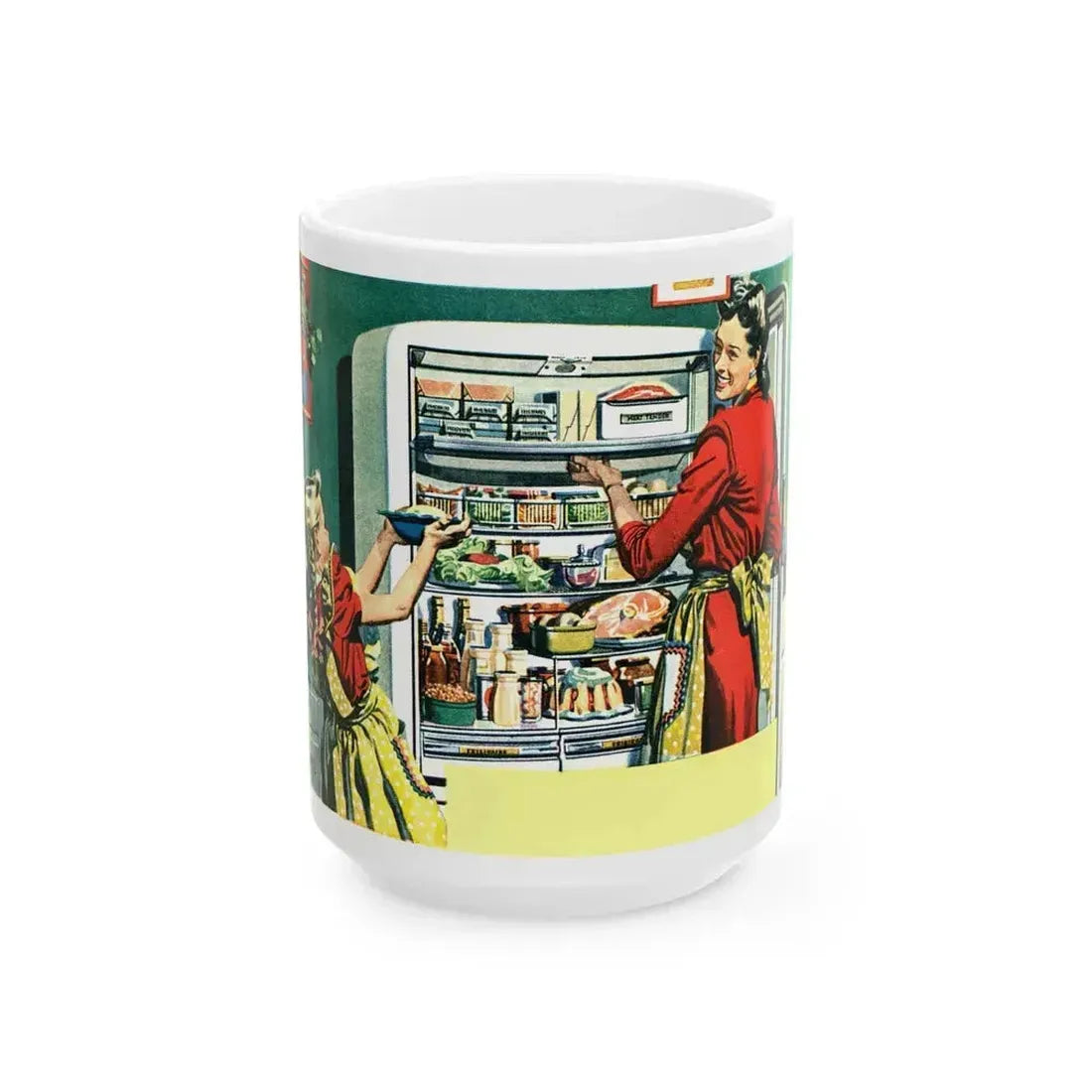 Albert Dorne, 1944 - White Coffee Mug 15oz - Go Mug Yourself