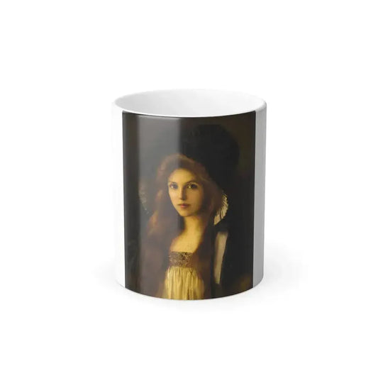 Albert Lynch (1851-1912) Beautiful Betty - oil on canvas c1890 - Color Changing Mug 11oz 11oz - Go Mug Yourself