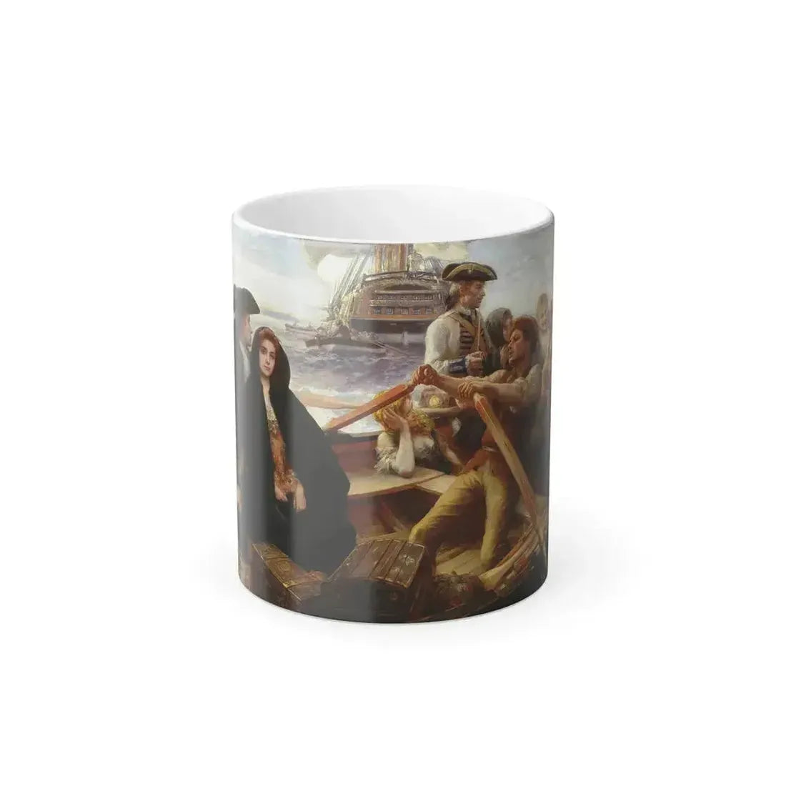 Albert Lynch (1851-1912) The Jolly Boat - Color Changing Mug 11oz 11oz - Go Mug Yourself