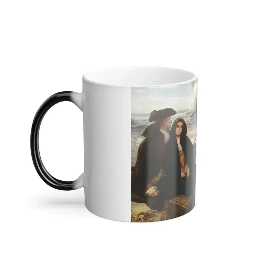 Albert Lynch (1851-1912) The Jolly Boat - Color Changing Mug 11oz - Go Mug Yourself