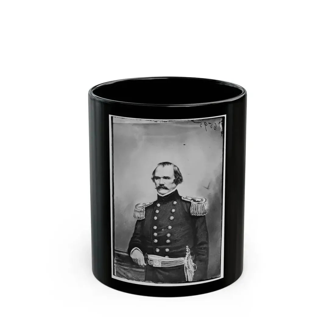 Albert Sidney Johnston(2) (U.S. Civil War) Black Coffee Mug 11oz - Go Mug Yourself