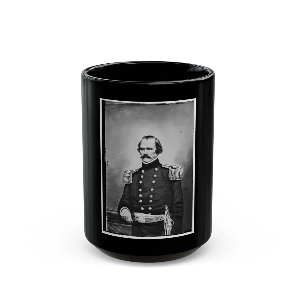 Albert Sidney Johnston (U.S. Civil War) Black Coffee Mug-15oz-Go Mug Yourself