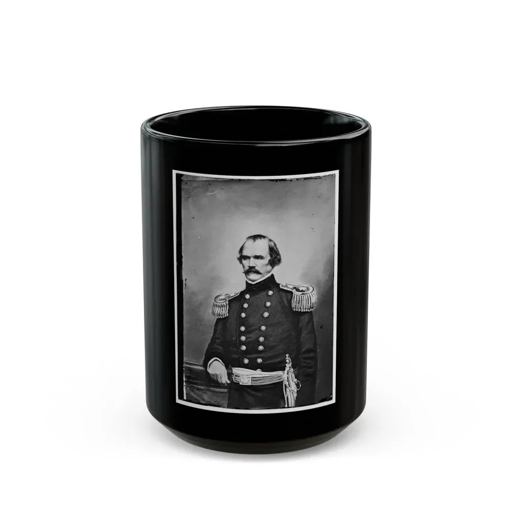 Albert Sidney Johnston (U.S. Civil War) Black Coffee Mug 15oz - Go Mug Yourself
