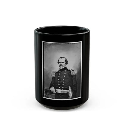 Albert Sidney Johnston (U.S. Civil War) Black Coffee Mug 15oz - Go Mug Yourself