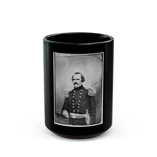 Albert Sidney Johnston(2) (U.S. Civil War) Black Coffee Mug-15oz-Go Mug Yourself