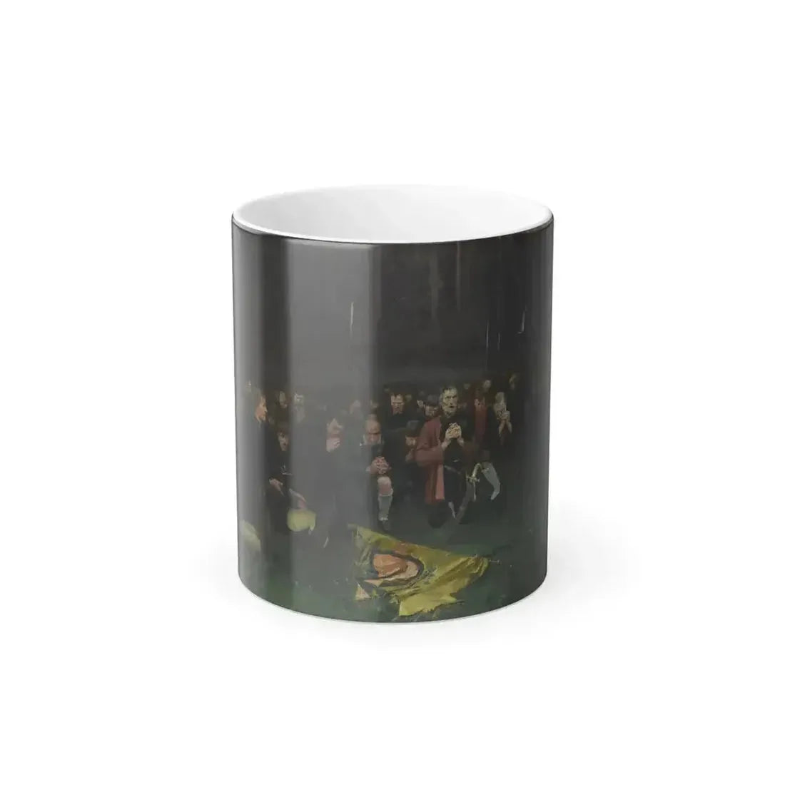 Albin Egger-Lienz (1868-1926) Ave Maria nach der Schlacht am Bergisel (Prayer after the Battle of Bergis-0 - Color Changing Mug 11oz 11oz - Go Mug Yourself