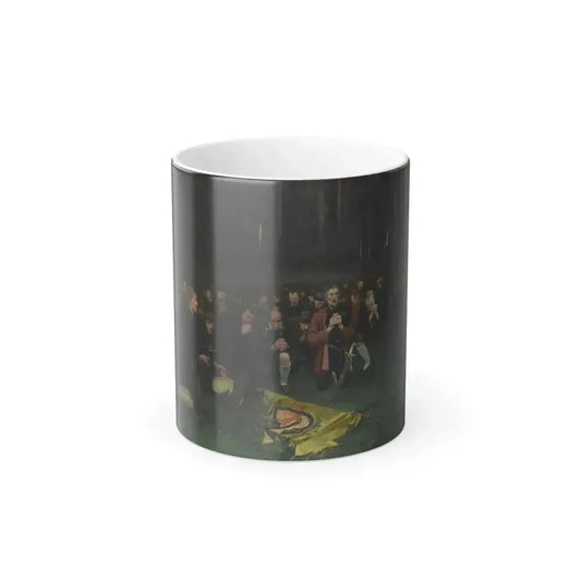 Albin Egger-Lienz (1868-1926) Ave Maria nach der Schlacht am Bergisel (Prayer after the Battle of Bergis-0 - Color Changing Mug 11oz 11oz - Go Mug Yourself