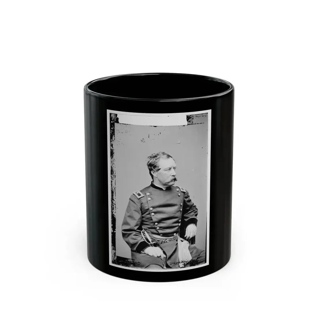 Albion P. Howe 001 (U.S. Civil War) Black Coffee Mug 11oz - Go Mug Yourself