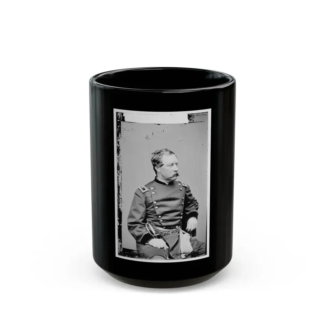 Albion P. Howe 001 (U.S. Civil War) Black Coffee Mug 15oz - Go Mug Yourself