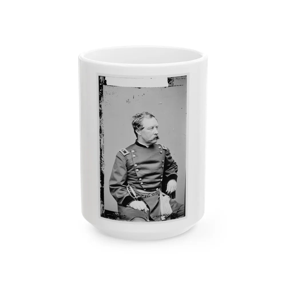 Albion P. Howe 001 (U.S. Civil War) White Coffee Mug-15oz-Go Mug Yourself