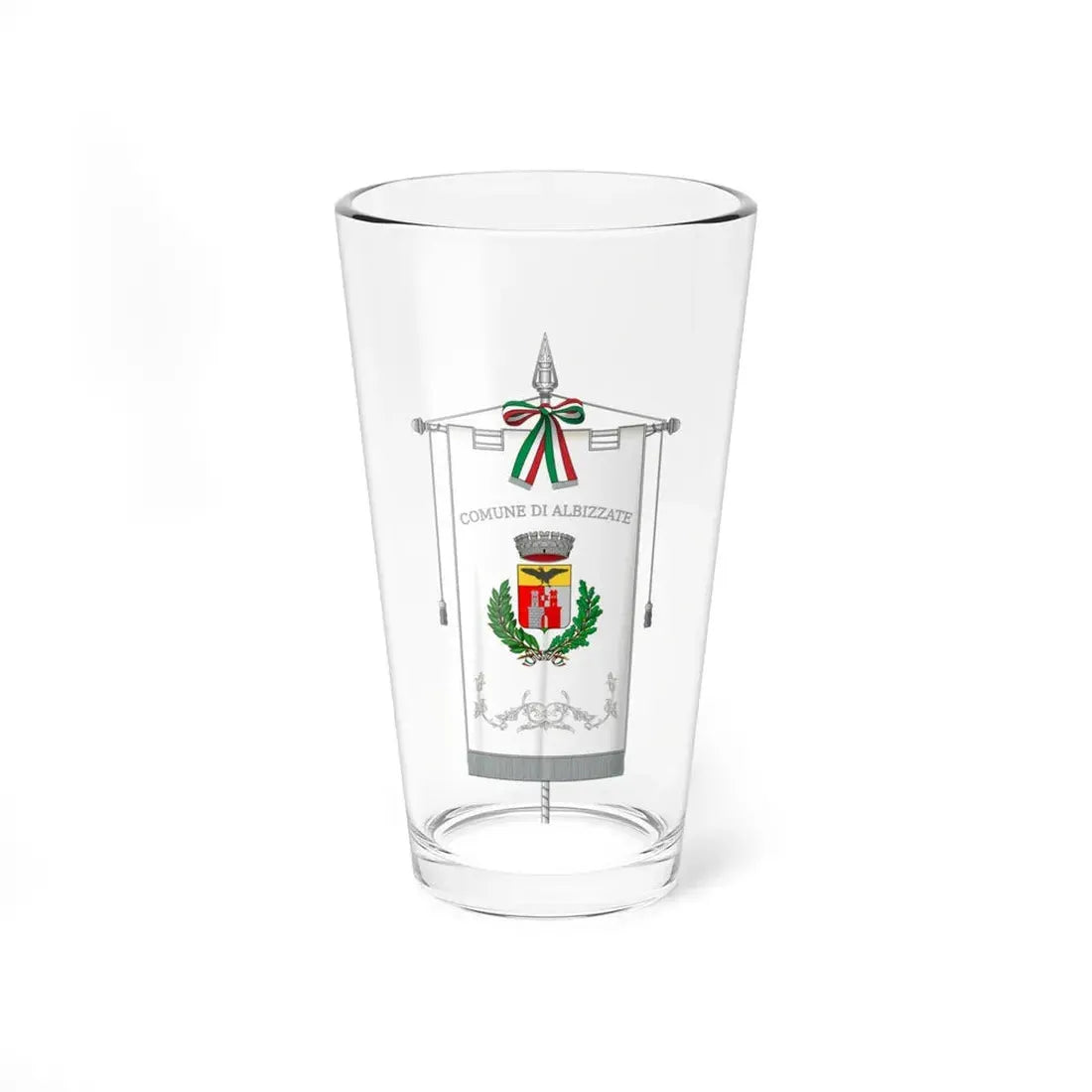 Albizzate-Gonfalone (Italy) Pint Glass 16oz 16oz - Go Mug Yourself