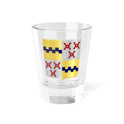 Albrandswaard en Kijvelanden wapen (Netherlands) (Coat of Arms) Shot Glass 1.5oz 1.5oz - Go Mug Yourself