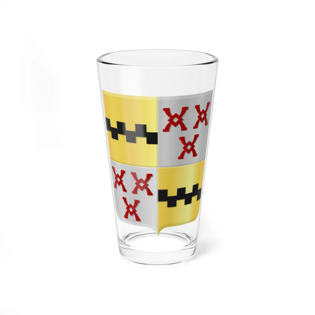 Albrandswaard heerlijkheidswapen (Netherlands) (Coat of Arms) Pint Glass 16oz 16oz - Go Mug Yourself